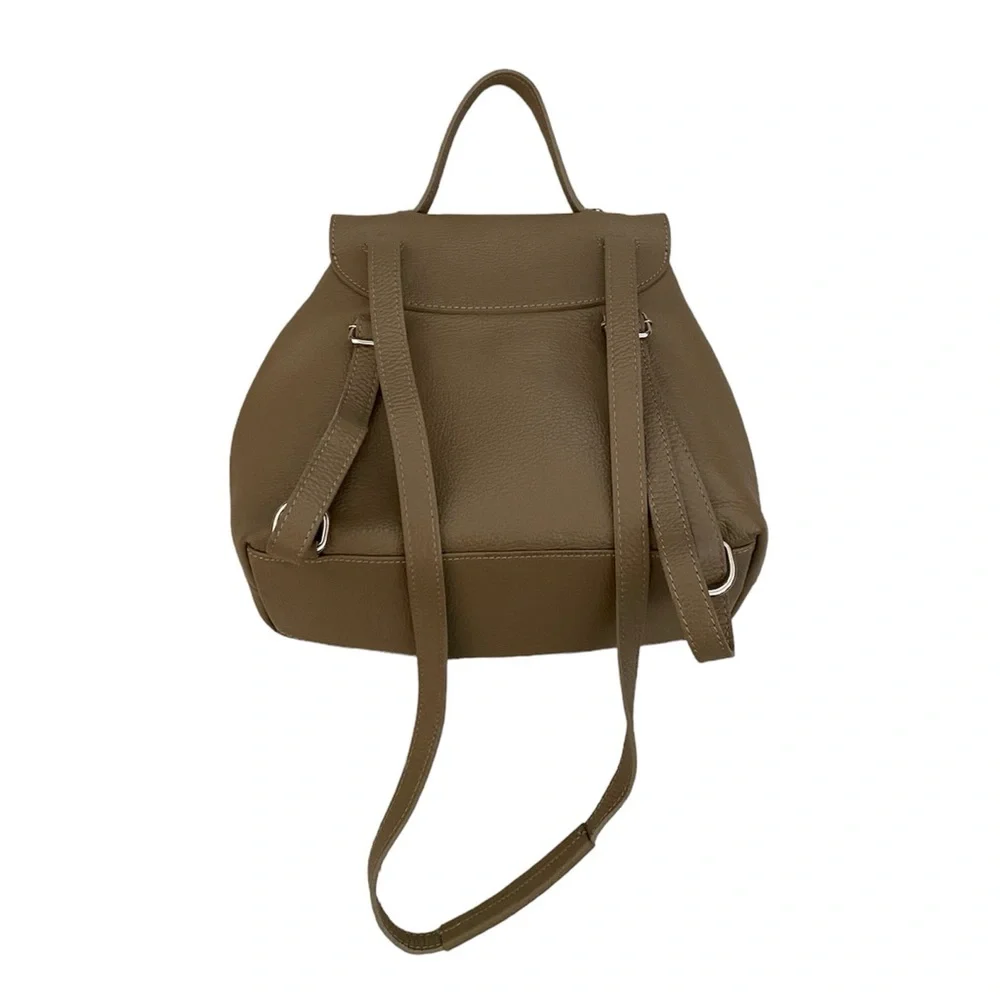 Made In Italy Genuine Leather Backpack